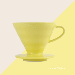 Hario V60-02 Dripper: Yellow