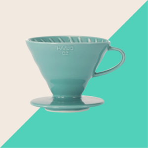 Hario V60-02 Dripper: Turquoise