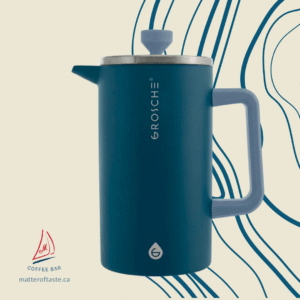 French Press Coffee Maker, Blue